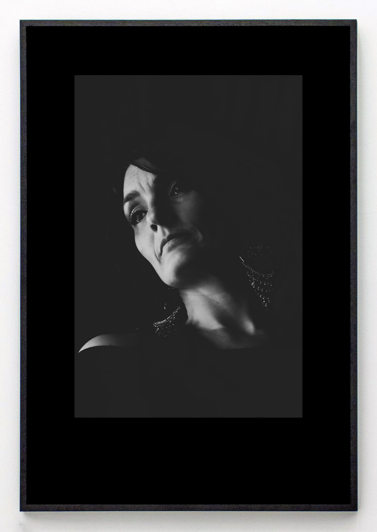 In Me She Starts to Confide - A2 Blackened Oak