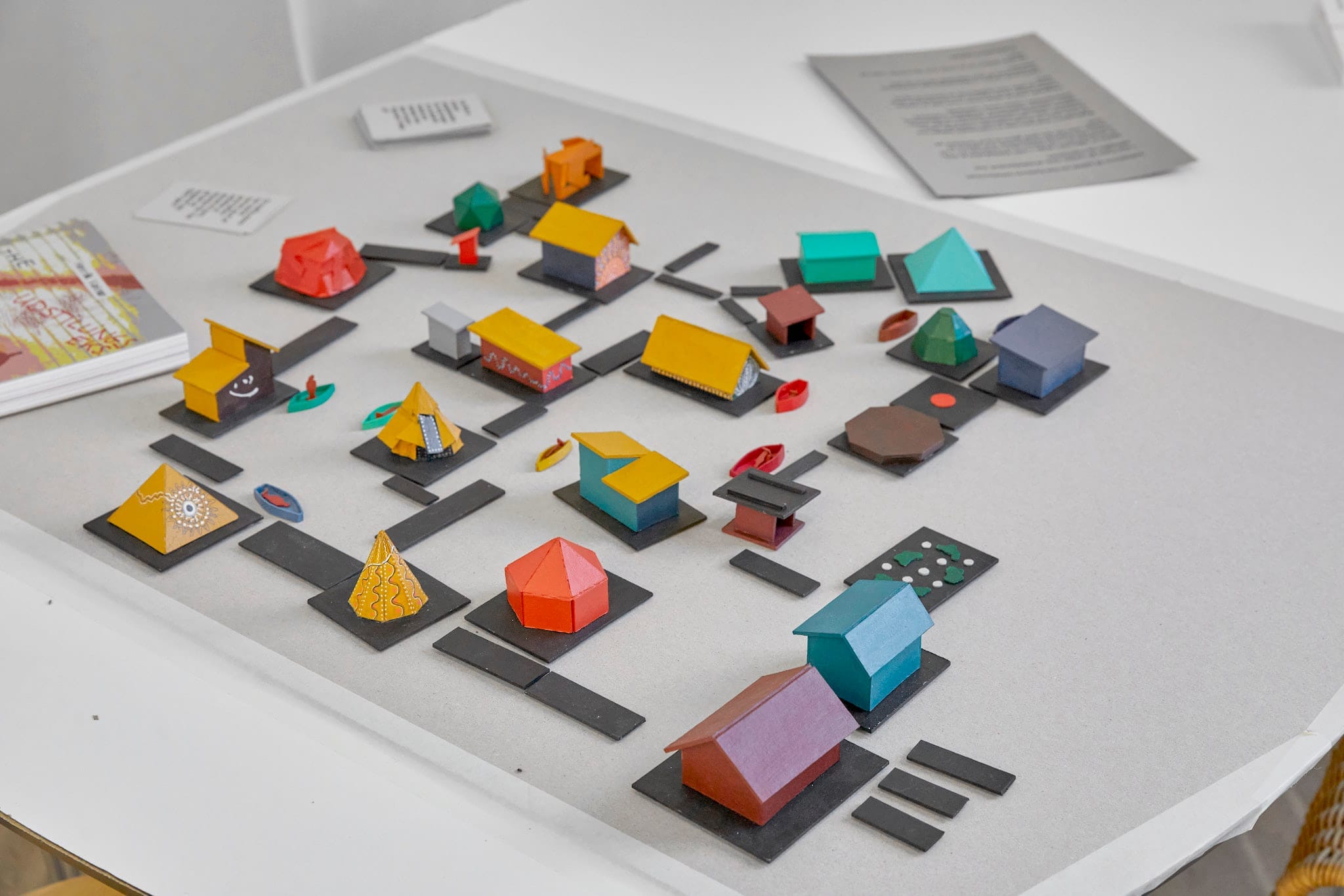 Spillet om det Flydende Bofællesskab by Henrik Valeur, Charlottenborg Spring Exhibition 2024.